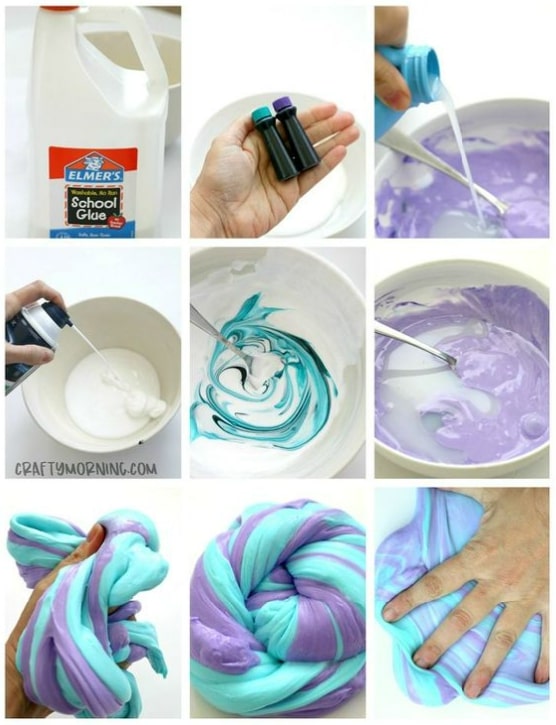 kako napraviti slime (recept sa koracima za pravljenje slajm tj ljigavca)